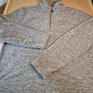 Roper Men's Heather Gray 1/4 Zip Fleece 3221/385